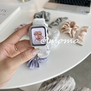 Dây Đeo Thay Thế Bằng Vải Lông Co Giãn Cho AP iWatch Series 7 6 5 4 3 2 SE 41mm 45mm 42mm 40mm 44mm