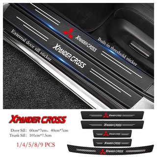 Miếng Dán Cửa Xe Hơi Mitsubishi Xpander Cross Bằng Sợi Carbon Chống Trầy Xước