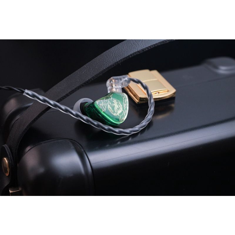 Tai Nghe IEM 0.78 2pin Tangzu Wan er 10mm Màu Xanh Ngọc Bích