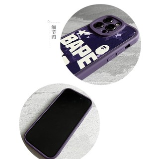 Ốp Điện Thoại Silicon Mềm Chống Sốc Họa Tiết BAPE Cho IPhone 14 12 PRO 12 11 13 PRO Max Xs Max XR 6 7 8 Plus