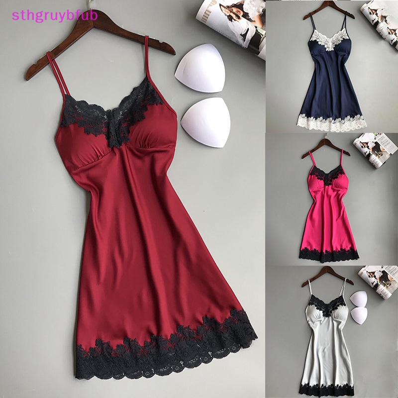 Đầm Ngủ Ren Có Mút Nâng Ngực Gợi Cảm