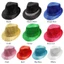 Mũ Jazz MARGREDY, Cosplay Sequins Panama Cap, Hóa Trang Thời Trang Sáng Bóng Sân Khấu Múa Mũ Nam Nữ