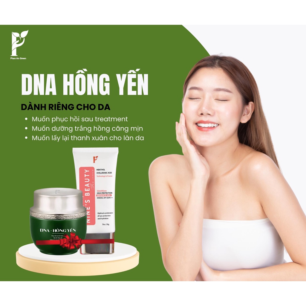  ch nh h ng n m kh ng bong dna h ng y n huy t y n d ng da tr ng m n