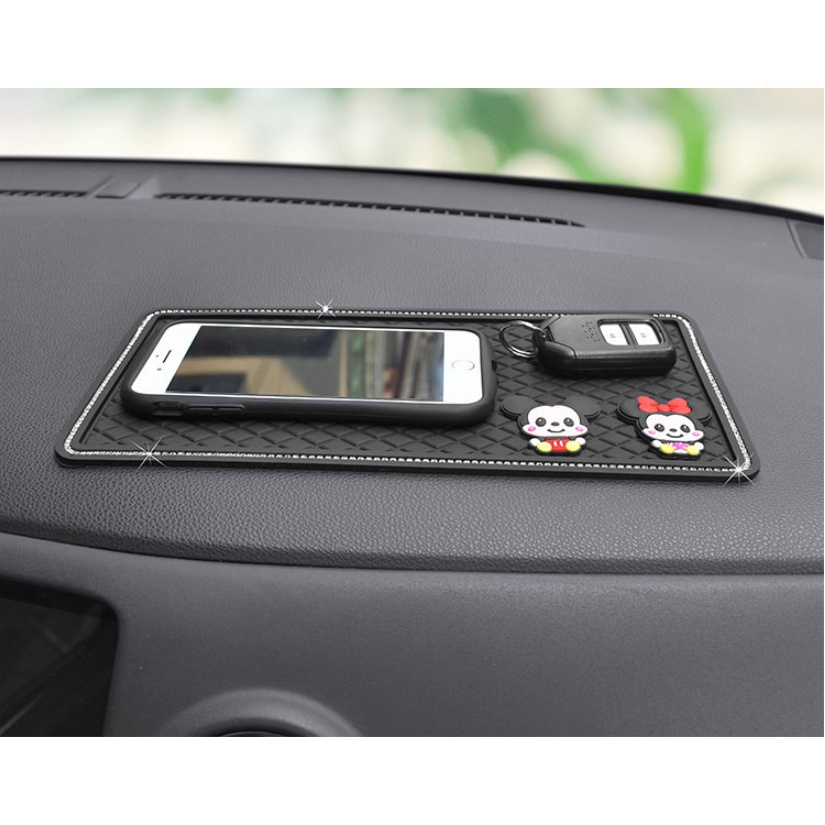 Thảm Dán Chống Trượt Chịu Nhiệt Độ Cao 26x15cm Cho Điện Thoại Gps