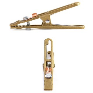 Kẹp hàn mặt đất SERENE, Máy hàn đồng 260A Kẹp đất, Máy hàn mặt đất hình chữ a bằng đồng thau màu vàng cầm tay