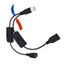 Dây Cáp Chia 1 Đầu Cắm Sang 2 Cổng Cắm USB Tiện Dụng