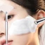 1/3 chiếc bàn chải mặt nạ spa làm đẹp tự làm / bàn chải tạo bọt sữa rửa mặt / dụng cụ đắp mặt nạ hình quạt / bàn chải trang điểm chuyên nghiệp / dụng cụ trang điểm / dụng cụ làm sạch cho phụ nữ