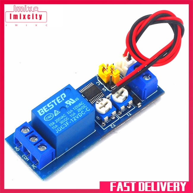 Imixcity 5v infinite cycle single delay timing time relay mô-đun chuyển ...