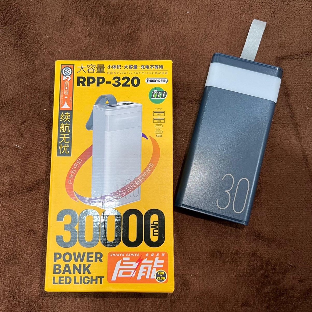 Pin sạc dự phòng 30.000 mah REMAX RPP 320 sạc nhanh ( Mua 1 tặng 1 cáp ...