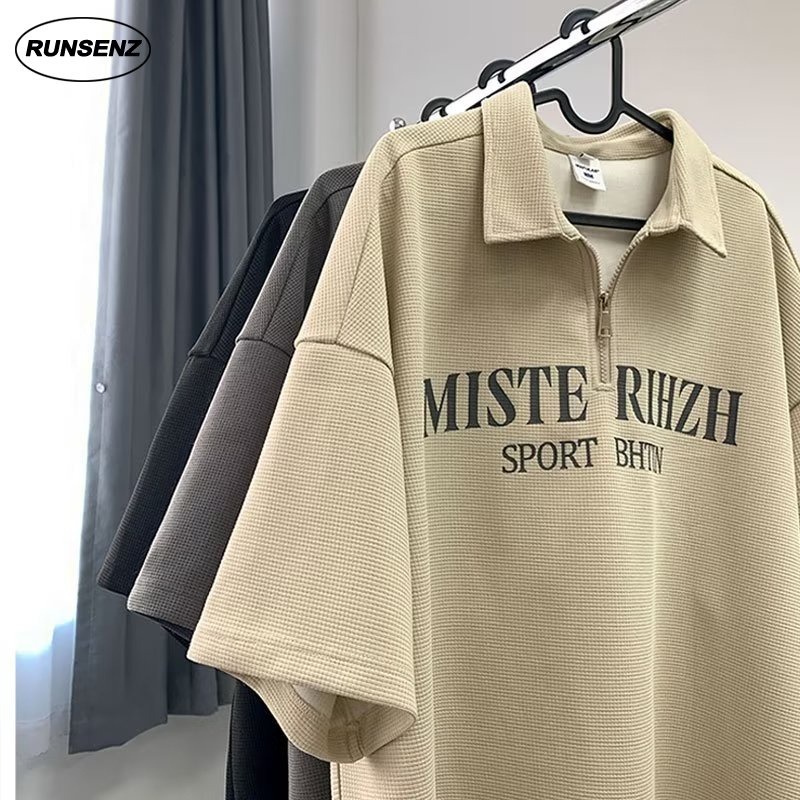 Áo polo Dáng Rộng Tay Ngắn Có Size Lớn M-8XL Thời Trang Dành Cho Nam Giới | BigBuy360 - bigbuy360.vn