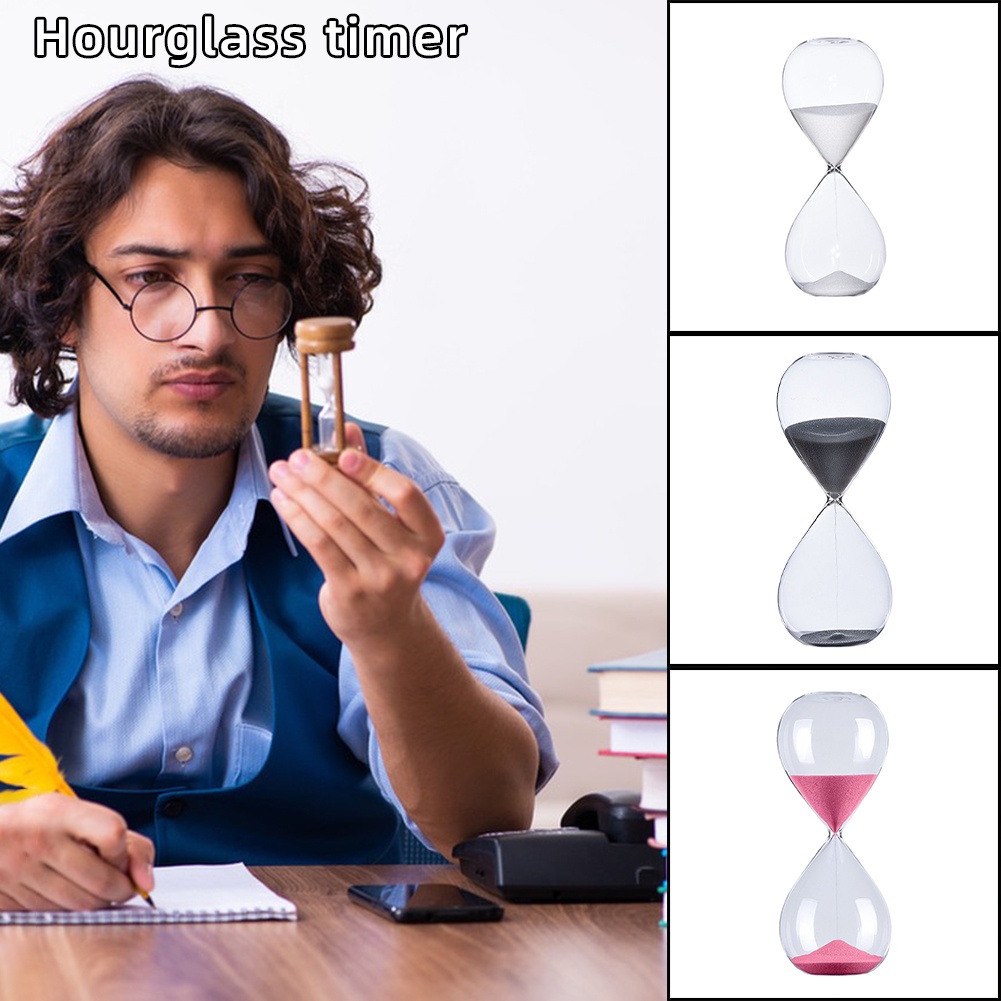 Kính Cát Hẹn Giờ Đồng Hồ Trang Trí Giờ Kính Với Màu Sắc Khác Nhau Cát Mới Lạ Quà Tặng