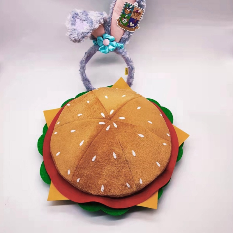 KIKIN Mũ Hamburger Ngộ Nghĩnh - Trang Phục Hoá Trang Lễ Hội