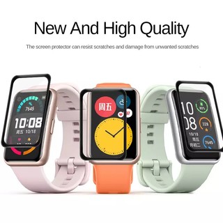 Ốp Kính Cường Lực Bảo Vệ Màn Hình Đồng Hồ Thông Minh Huawei Watch Fit 2 Huawei Baled 6 7 Honor Band 6