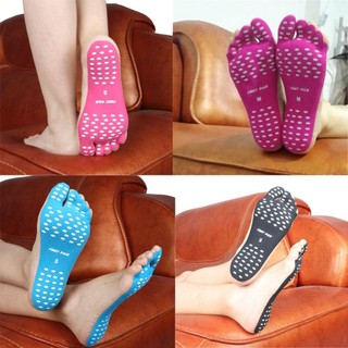 Đế Dính WEETW, Giày Đi Biển Chống Trơn Trượt, Miếng Lót Chân Thoáng Khí Miếng Dán Chân Trần Dính Silica Gel Miếng Lót Giày Vô Hình Cho Nam