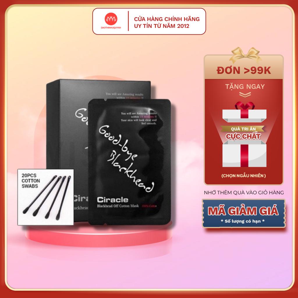 Combo miếng dán mụn đầu đen Ciracle Good Bye Blackhead Cotton Mask ...