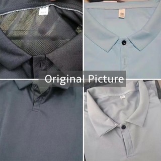 Áo Thun Polo Phối Lưới Plus Size Cho Nam 10XL 12XL