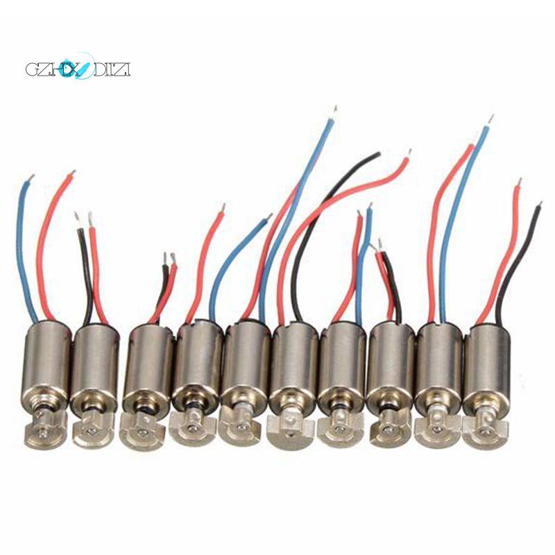 Set 10 Mô Tơ Rung mini 4x8mm DC 1.5-3V Cho Điện Thoại Đồ Chơi Điều ...