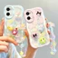ốp lưng oppo a96/a76 4g mềm viền kem, case búp bê 3D dễ thương full