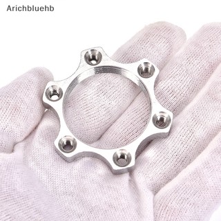 < Arichbluehb > Xe Đạp Freewheel Ren Hub Đĩa Phanh Cánh Quạt 6 Bu Lông Mặt bích Adapter Bán