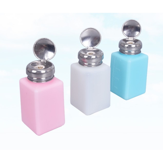 Bình nhựa đựng dung dịch axeton, xăng thơm, nước rửa mạch 180ml ...