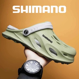 Shimano Mùa Hè 2023 Mới Overshoes Baotou Dongdong Xăng đan Nam Suxi Đi Biển Dép Nam Giày Câu Cá