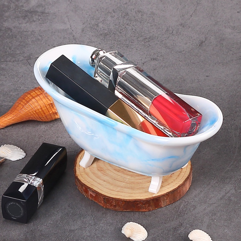 Khuôn Silicone Làm Xà Phòng / Hộp Đựng Xà Phòng Hình Bồn Tắm