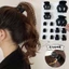 Set 12 Kẹp Tóc Càng Cua Mini Màu Đen Đơn Giản Thời Trang Hàn Quốc - Phụ Kiện Tóc