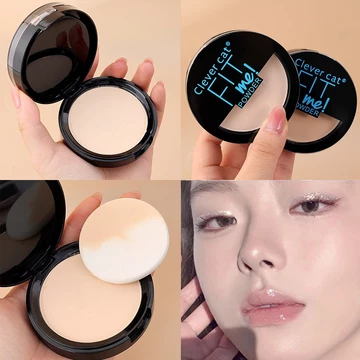 Phấn Nền / Kem Che Khuyết Điểm / Phấn Phủ Dạng Bột Lỏng / Phấn Phủ Hai Lớp Chống Nước Chống Mồ Hôi Lâu Trôi Tự Nhiên Kèm Mút Trang Điểm