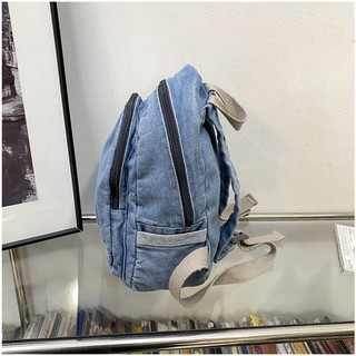 Ba Lô Denim Thời Trang Nhật Bản Dành Cho Nữ