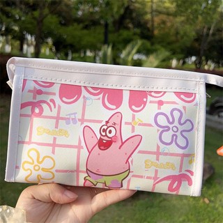 GC9 Lotso gấu dâu Patrick Star Doremon Dung Tích Lớn Hộp Đựng Bút Chì Hoạt Hình Chống Thấm Nước Sinh Viên Văn Phòng Phẩm Túi C