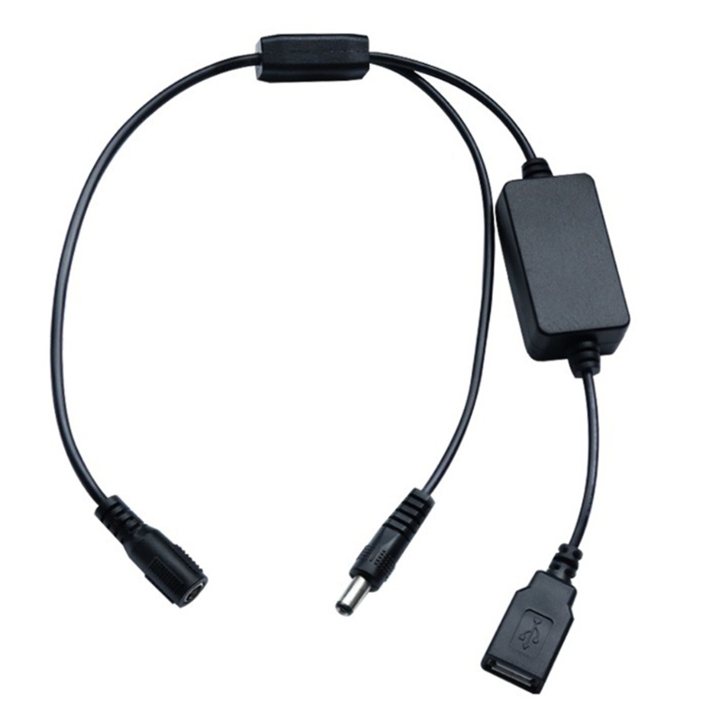 Bộ chuyển đổi nguồn đa năng GODD 5 5x2 1mm đến 5 5x2 1mm Cáp USB Nguồn điện Phích cắm