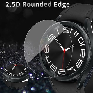 Dành Cho Samsung Galaxy Watch4 Watch5 Watch6 40mm 44mm 2.5D Kính Cường Lực Phim Bảo Vệ Màn Hình Cho Galaxy Watch 4 5 6 Cổ Điển 43mm 47mm FE