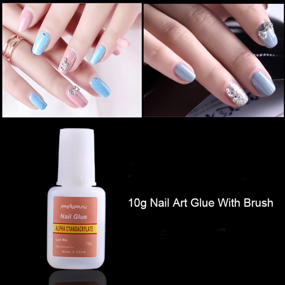 Ảnh Keo dán móng ANNIES 10g trong suốt với cọ bôi 3