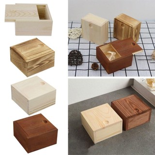 Trang sức hộp gỗ WOOLYNOOK có hộp đựng hạt chưa hoàn thiện