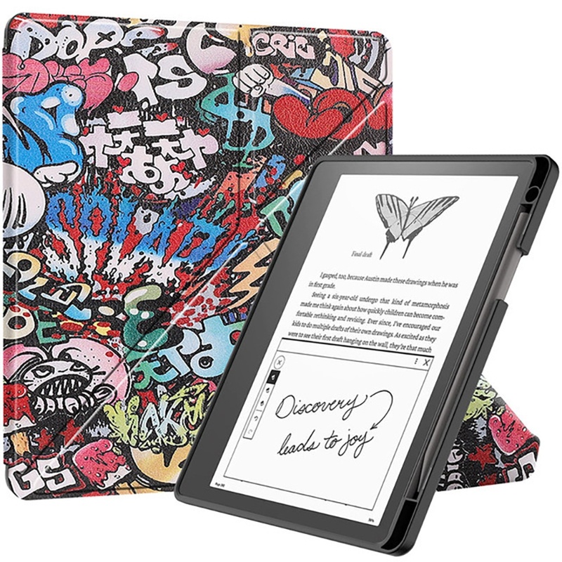 Bao Da Máy Tính Bảng pu Từ Tính Có Thể Gấp Gọn Cho Amazon kindle scribe 2022 10 2 inch Ốp