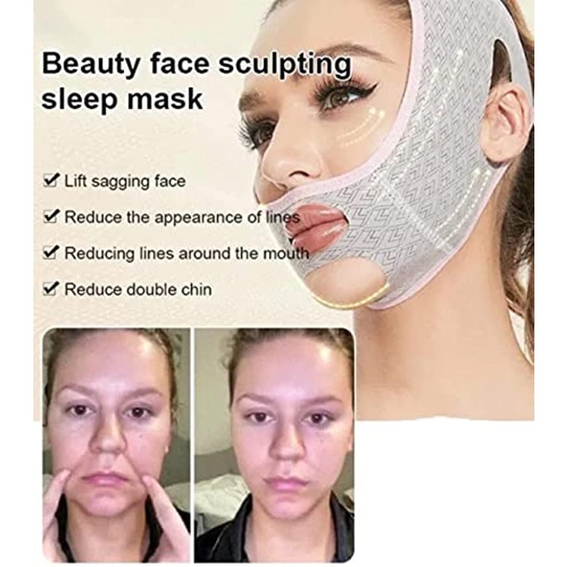 Mặt Nạ Nâng Cơ Mặt Tạo Cằm Chữ V Thon Gọn
