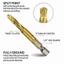 NOTE1 Hex Shank Dụng cụ khoan HSS Hợp chất Tap Dụng cụ cầm tay Shank Tap Drill Bits