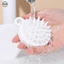 Lược Mát Xa Da Đầu / Bàn Chải Gội Đầu mini / Bàn Chải Tắm / Dầu Gội Đầu Bằng Silicon Phong Cách muji Nhật Bản
