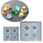 GODD 2 Chiếc Khuôn Silicon Mềm 4 Lỗ Cho DIY Thạch Pudding Làm Dụng Cụ Đúc Nhựa
