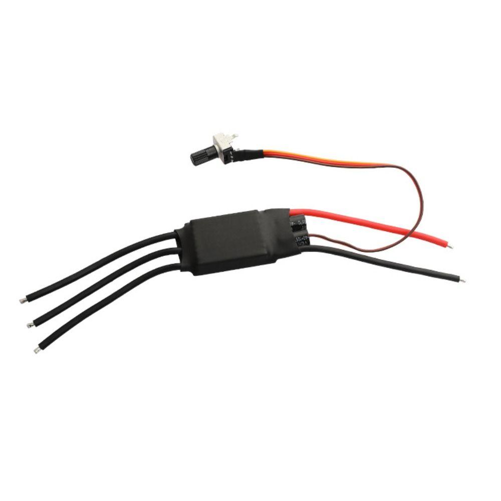 Trình điều khiển động cơ không chổi than MONOSTYLE, DC 7-24V 200W BLDC Hallless DC Motor Drive Board, Bộ điều khiển BLDC 3 pha tốc độ cao ESC Power Tool