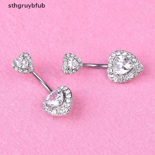 Khuyên RốN HìNh Tim ĐíNh Đá Xinh XắN