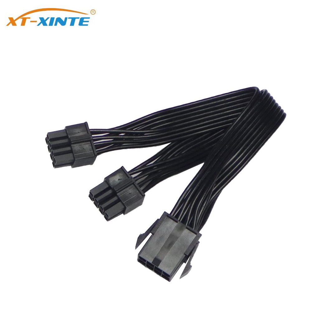 Dây Cáp Chia Nguồn 8Pin Sang Hai CPU 8 Pin Cho Bo Mạch Chủ CPU | Shopee ...
