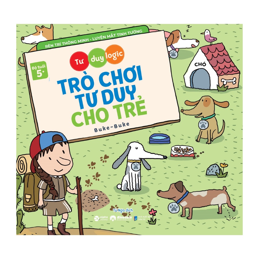 Ảnh Sách Bộ: Trò Chơi Tư Duy Cho Trẻ - Buke Buke (Combo/ Tùy Chọn Lẻ) 3