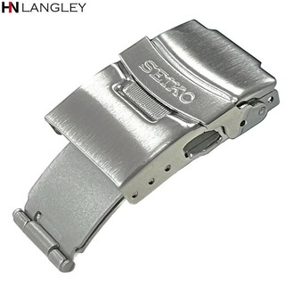 Khóa Bấm Đồng Hồ 16mm 18mm 20mm 22mm Bằng Inox 304 Chuyên Dụng Cho Seiko