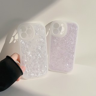 Ốp Điện Thoại Tpu Mềm Họa Tiết Vỏ Sò Cho IPhone 14 14pro Max 14plus 13 13pro 13mini 12 11 Pro Max IX XR SE2 I8 Plus