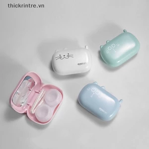 THI Di Động Dễ Thương Hộp Đựng Kính Áp tròng Nữ Ins Đáng Yêu Ống Kính Hộp Đựng Bộ Du Lịch Quà Tặng Cho Bé Gái VN