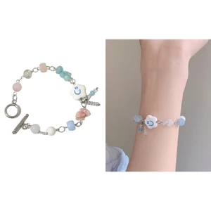 YOI Charm Lắc Tay Y2K Phụ Kiện Thời Trang Phong Cách Bohemian Tay Trang Sức Cổ Tay Dây Xích Liên Kết