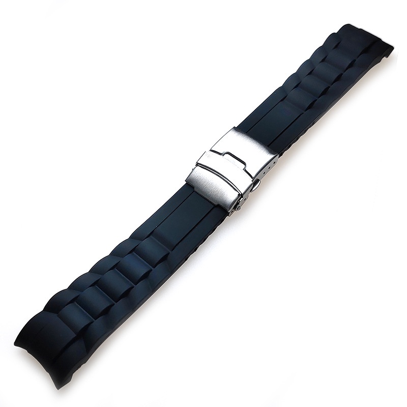 Dây Đeo Đồng Hồ Bằng Silicone Chống Nước Cho Seiko Diver Oyster Water Ghost Arc