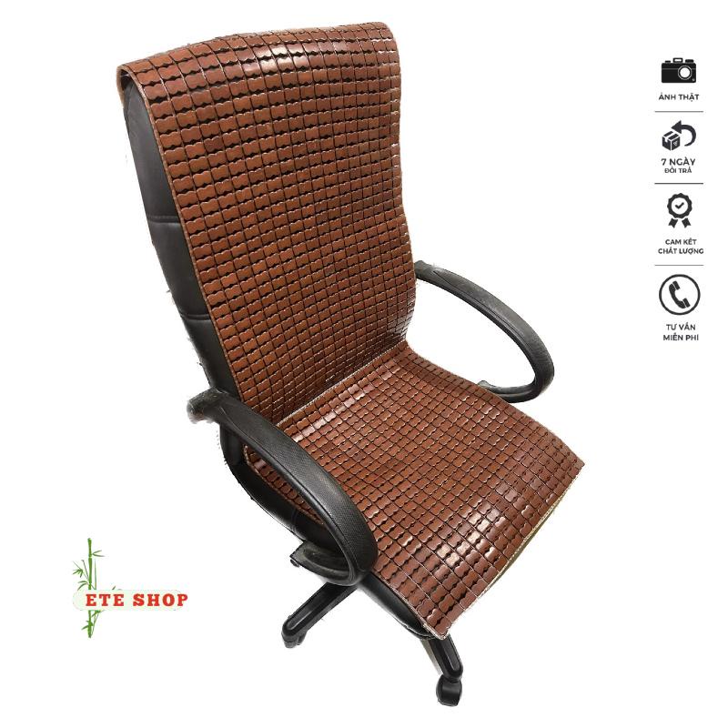 Lót ghế ngồi văn phòng, lót ghế ô tô, lót ghế trúc cao cấp, mát, thoáng, sạch