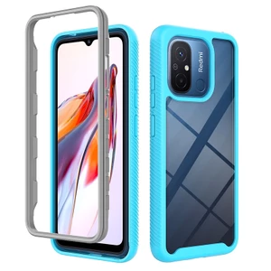 Dành Cho Xiaomi Redmi 12C Full Body Hybrid Chống Trầy Xước Vỏ Bảo Vệ Giáp Chống Sốc